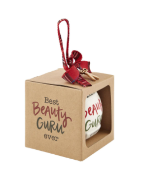 Best Beauty Guru Boxed Ornament
