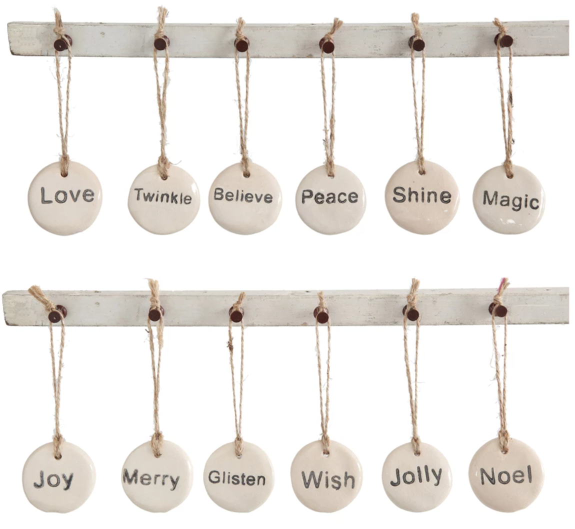 Tag Holiday Ornaments