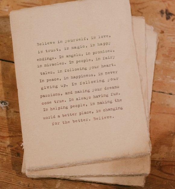 Believe In Yourself Notebook