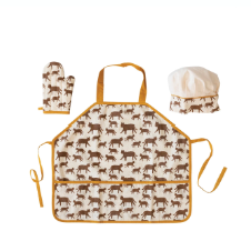 Jaguar Child Apron Set