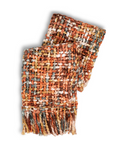 Terra-Cotta Woven Throw Blanket