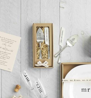 Wedding Cake Utensil Set