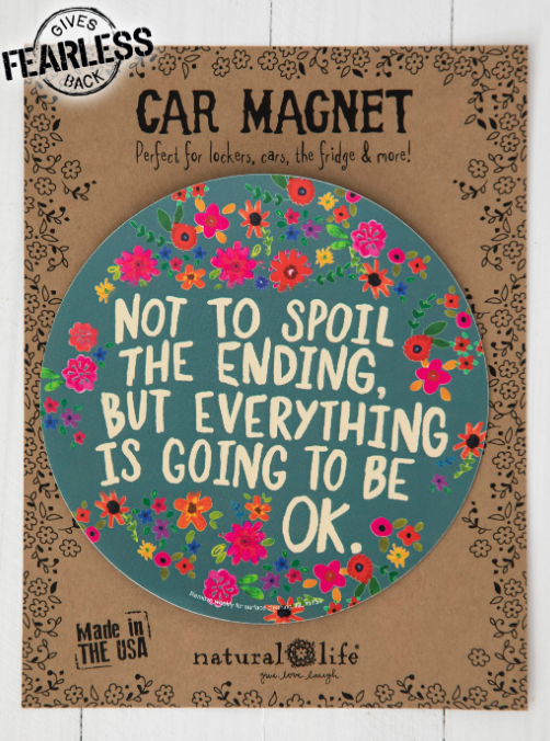 Not To Spoil The Ending Car Magnet