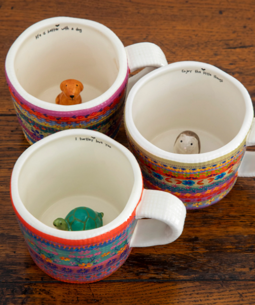 Peek-A-Boo Dog Mug