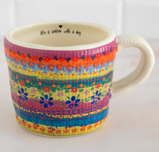 Peek-A-Boo Dog Mug
