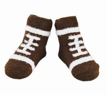 Football Chenille Socks
