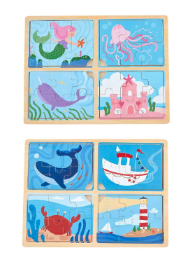 Nautical 4-in-1 Puzzles
