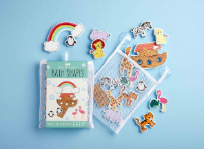 Noah's Ark Bath Stickable Set
