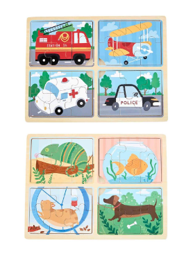 4-in-1 Puzzles