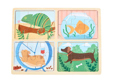 4-in-1 Puzzles