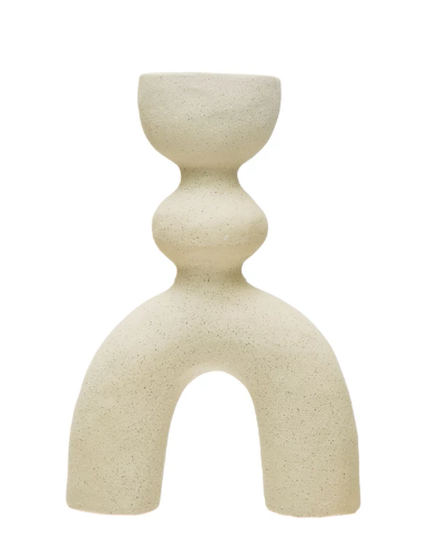 Cream Arched Vase