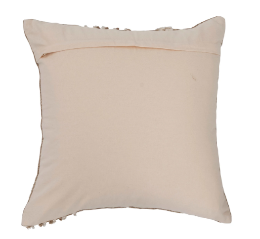 Geometric Tufted Pillow