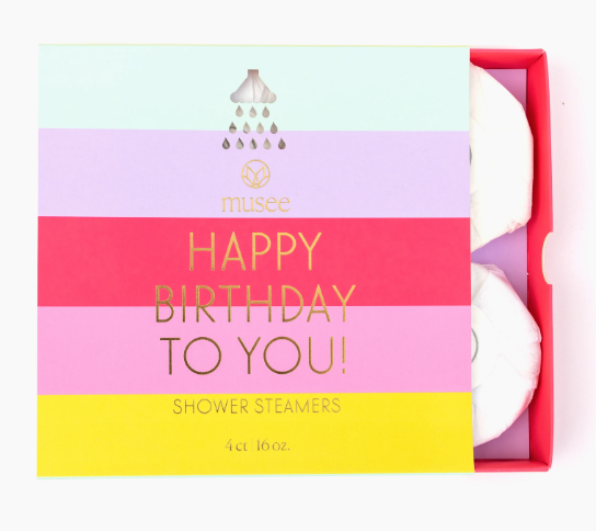 Birthday Shower Steamers