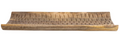 Carved Mango Wood Curved Tray