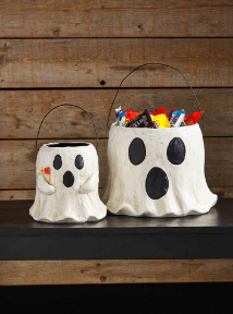 Ghost Treat Buckets