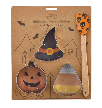 Halloween Cookie Cutter & Spatula Sets