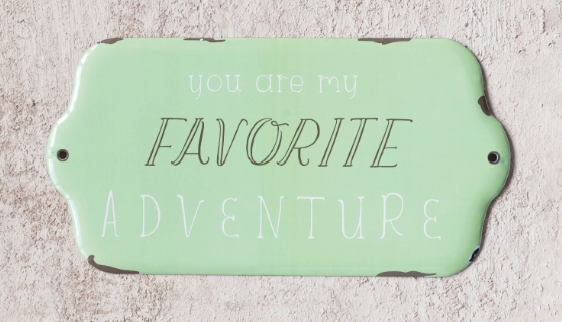 You Are My Favorite Adventure Sign