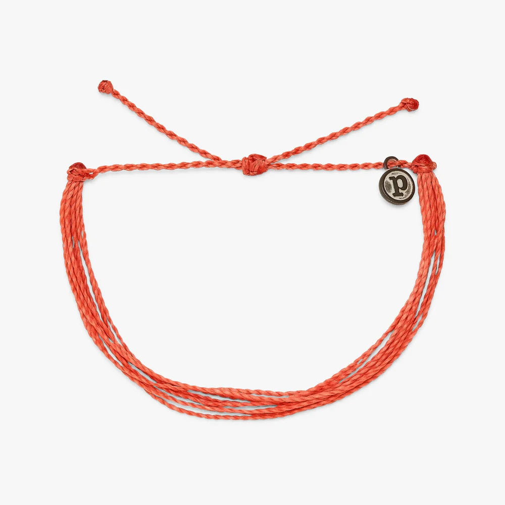 Solid Coral Puravida Bracelet