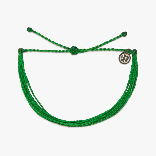 Solid Dark Green Puravida Bracelet