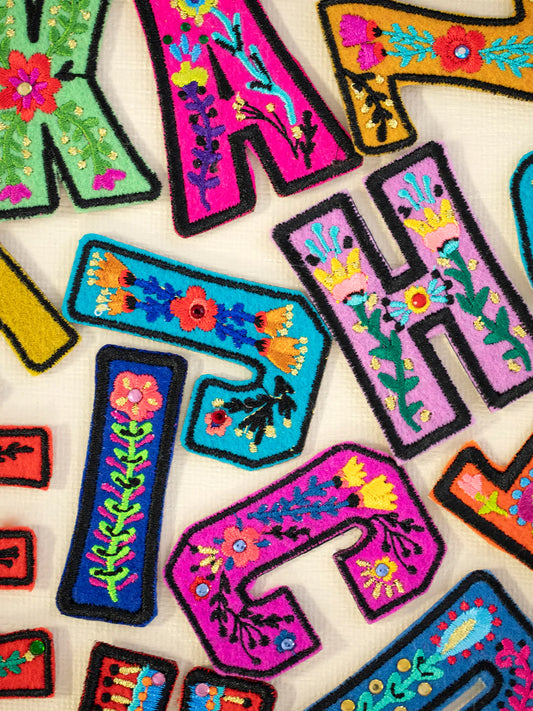 Stick-On Letter Patch