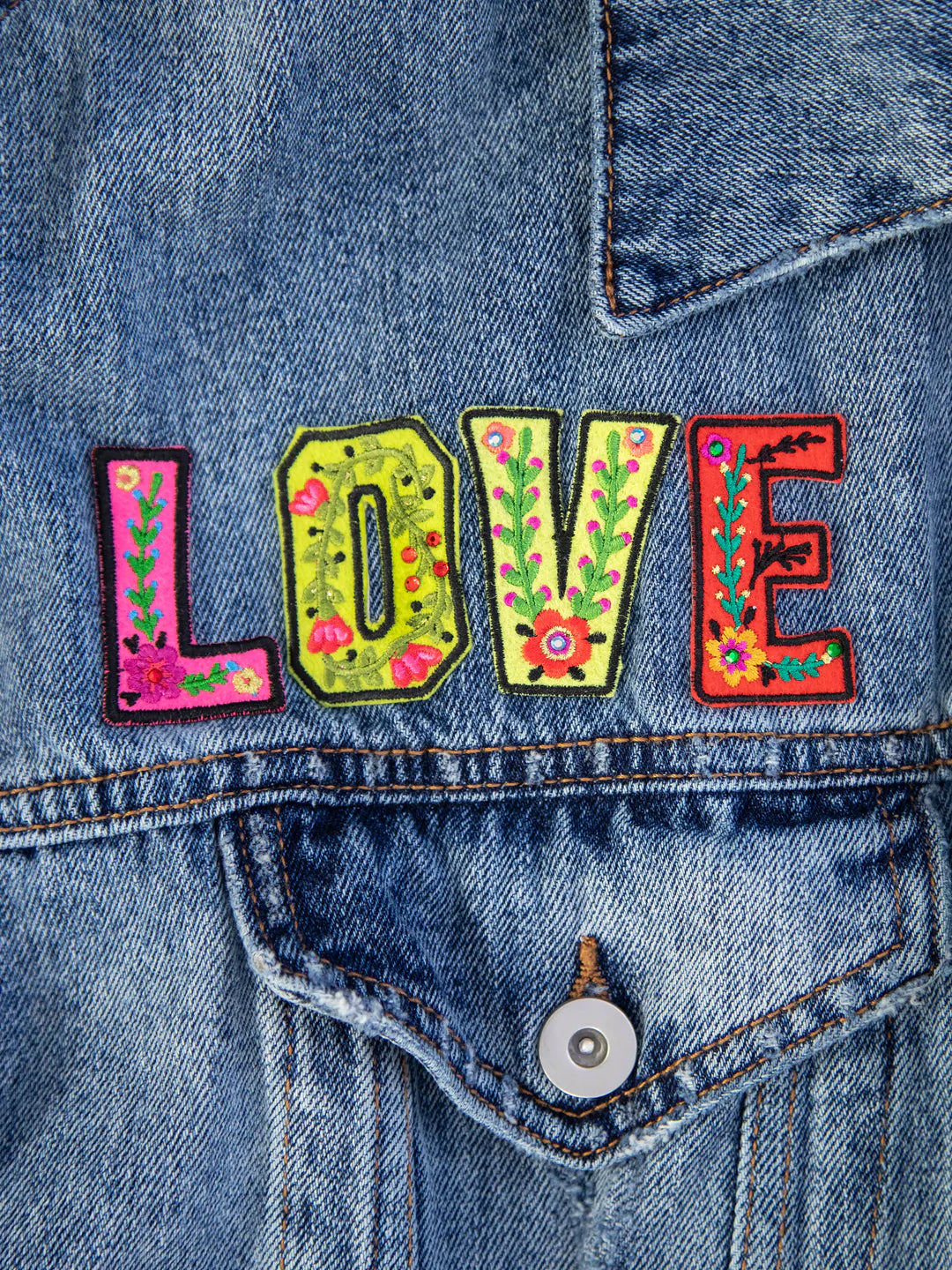 Stick-On Letter Patch