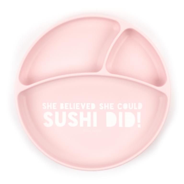 She Believed Sushi Wonder Plate