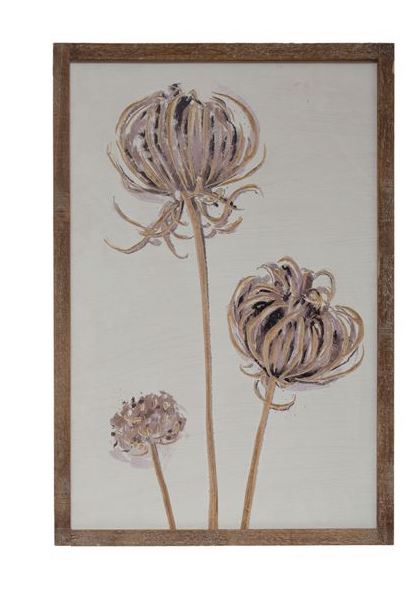 Engraved Wood Wall Decor