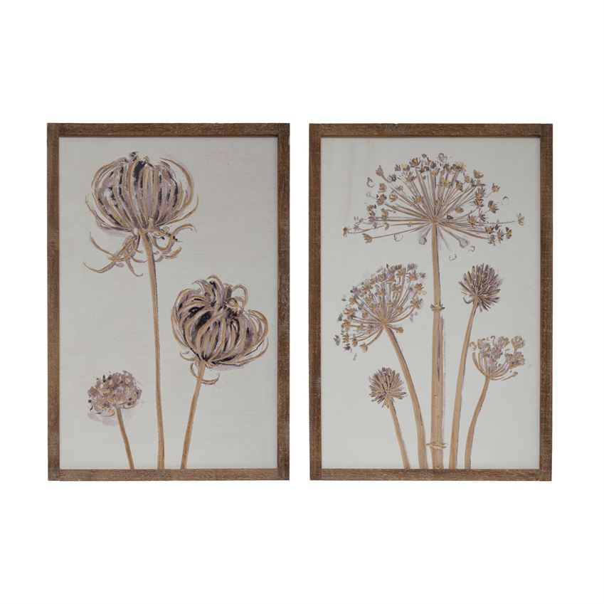Engraved Wood Wall Decor