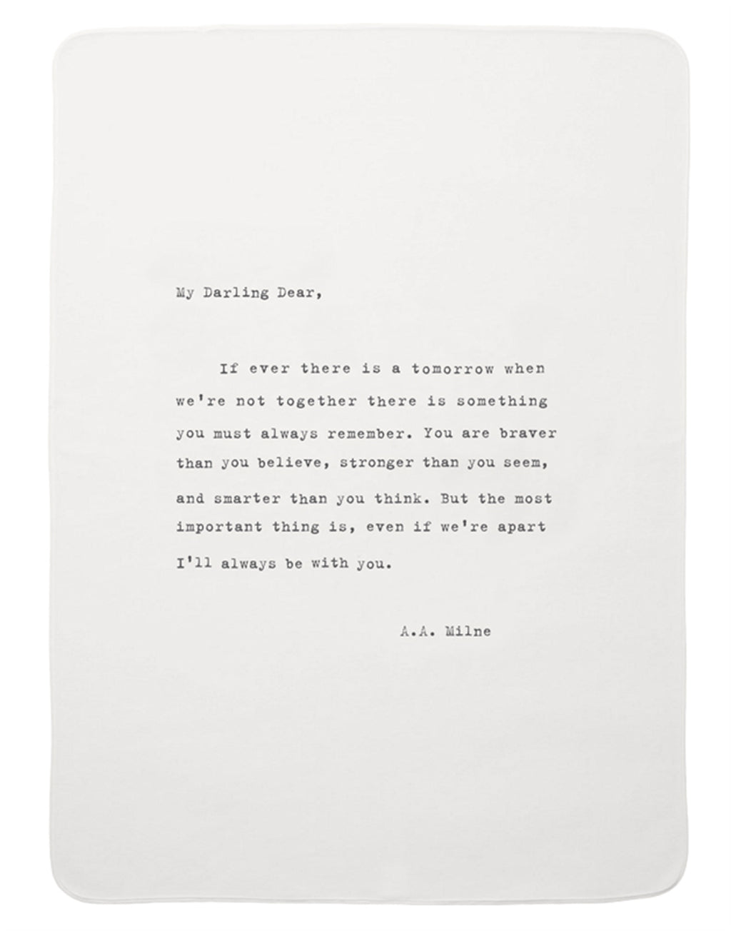 Darling Dear Blanket