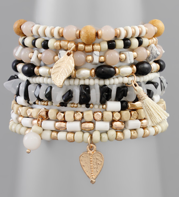 Boho Style Beaded Bracelet