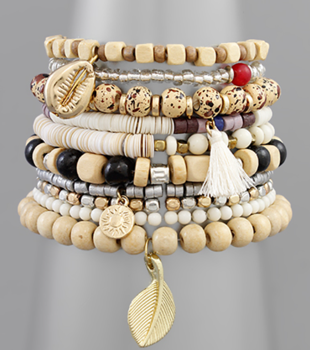 Boho Style Beaded Bracelet
