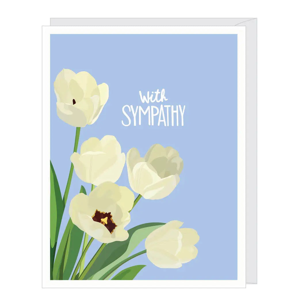 Tulips Sympathy Card