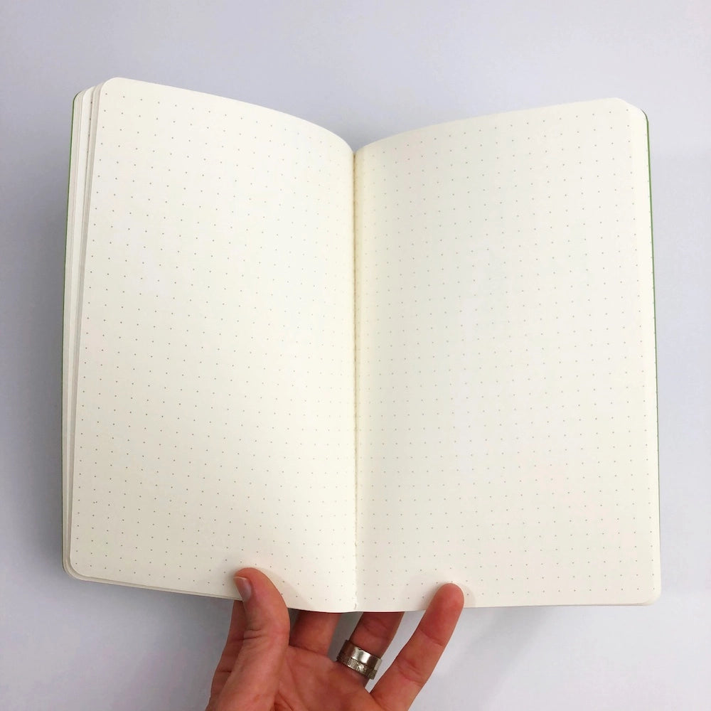 Smiley Dot Grid Notebook