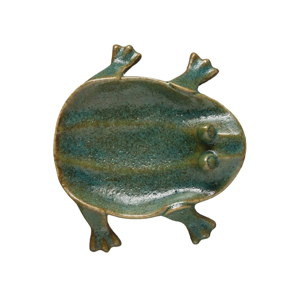Footed Frog Dish