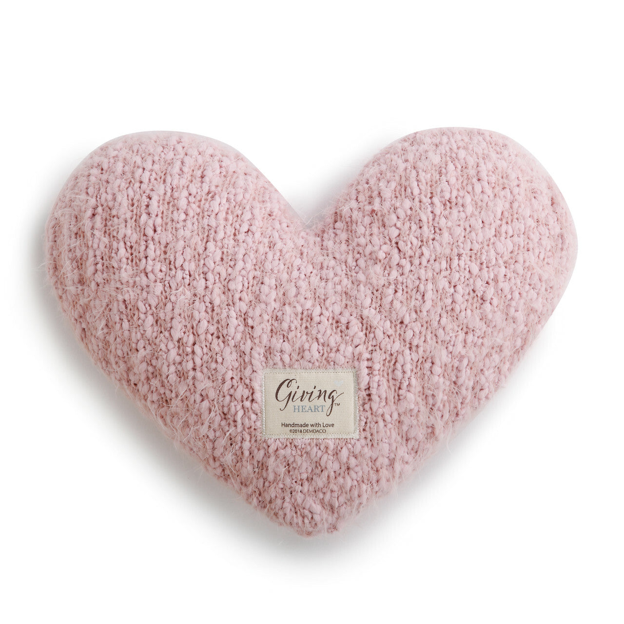 Pink Giving Heart Weighted Pillow