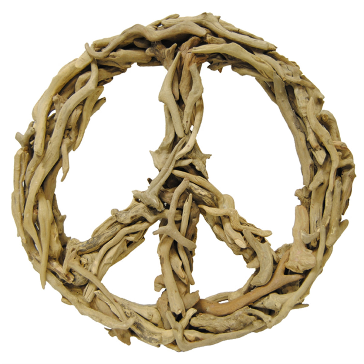 Driftwood Peace Signs