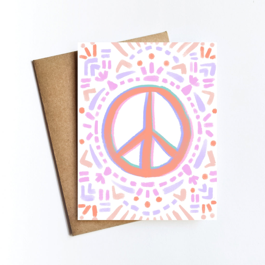Peace Mandala Card
