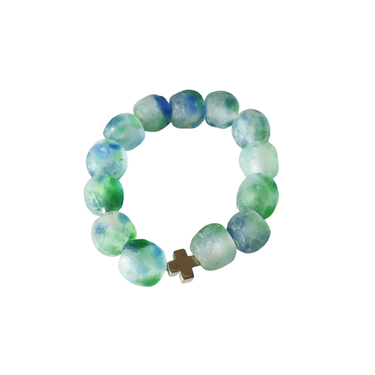 Tie Dye Beaded Hope Bracelet
