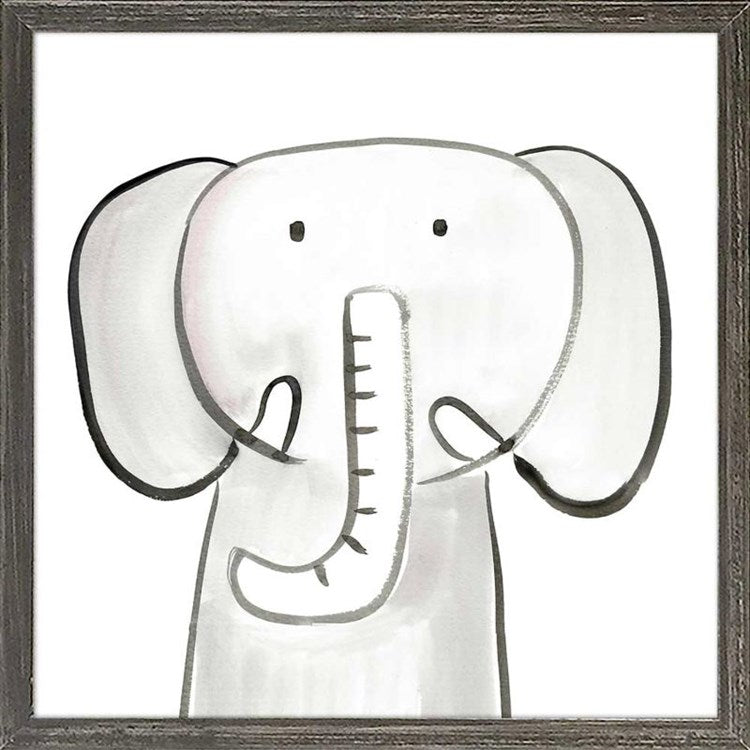 Wildlife Friends - Elephant Mini Framed Canvas