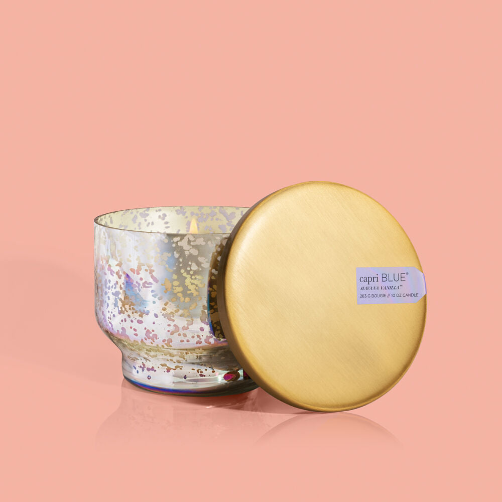 Capri Blue Havana Vanilla Mercury Iridescent Inverted Jar