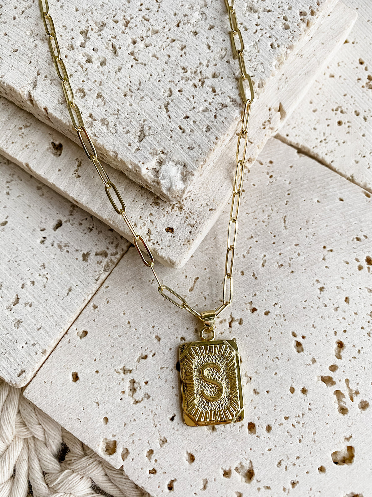 Initial Necklaces