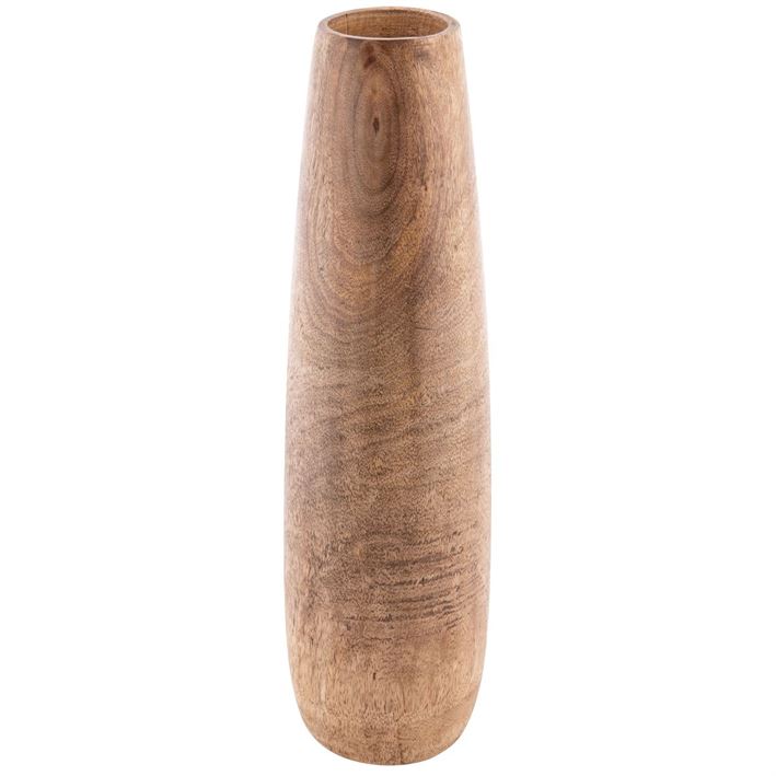 Natural Wood Vases