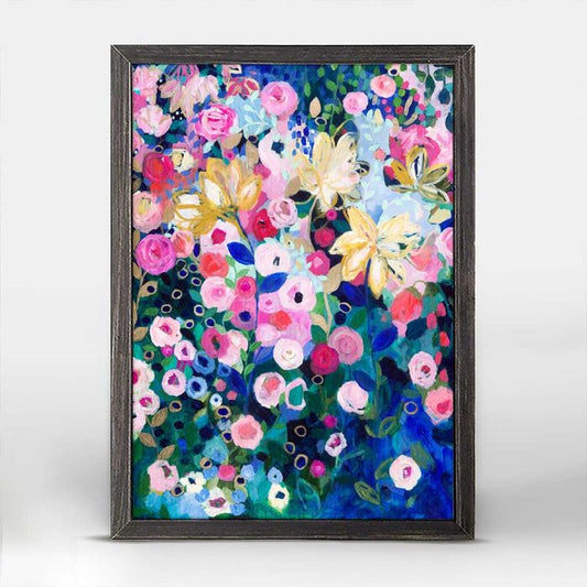 Light With The Darkness Mini Framed Canvas
