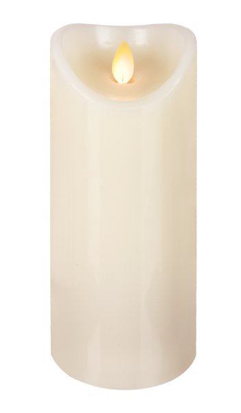 Ivory LED Wax Pillar Candles – Kennedy Sue Gift & Home