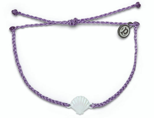 Iridescent White Shell Bracelet