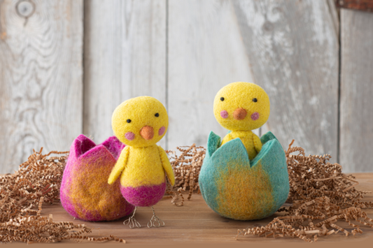 Wool Chick and Egg Sitters