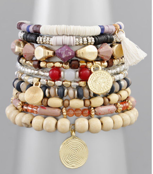 Boho Style Beaded Bracelet