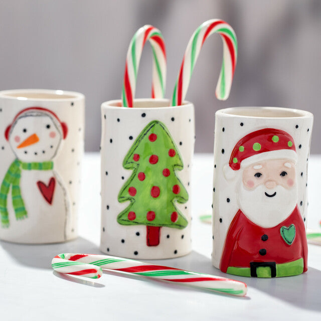 Christmas Character Containers