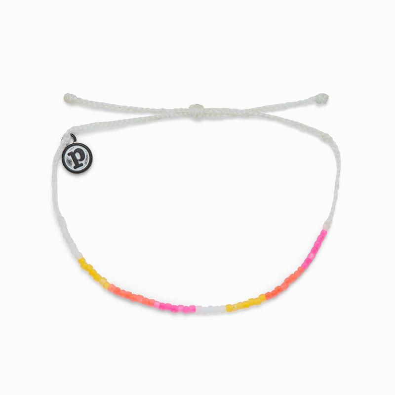 Neon Ombre Seed Bead Bracelet