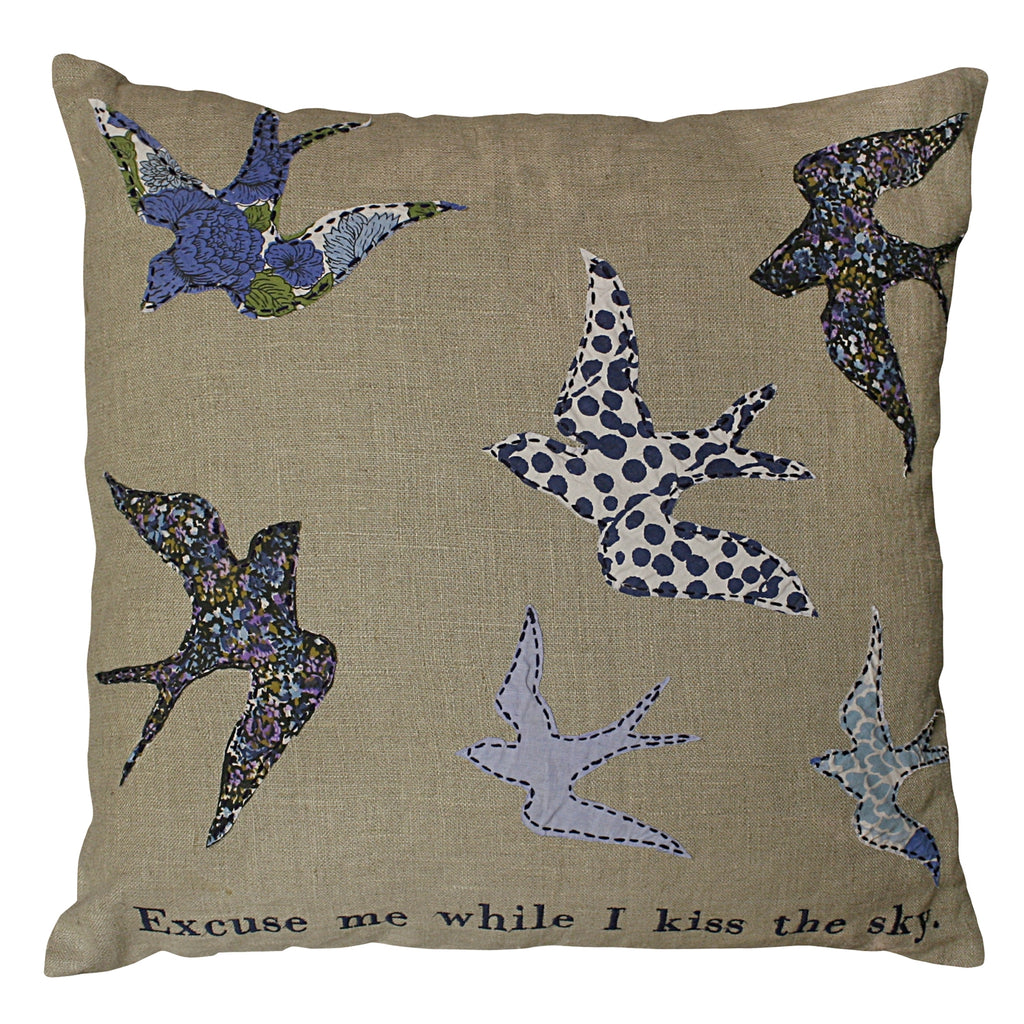 Kiss The Sky Art Pillow